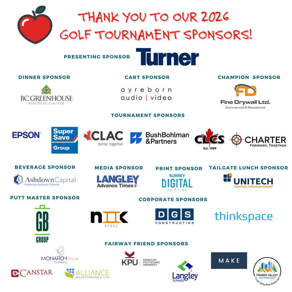 Enhancing the accessibility and value of education for all Langley School District students. | Golf Sponsors 2026 1 3