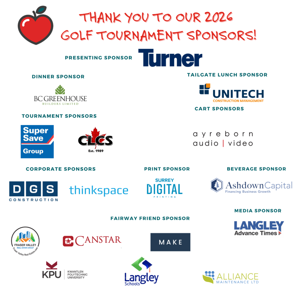 Enhancing the accessibility and value of education for all Langley School District students. | Golf Sponsors 2026